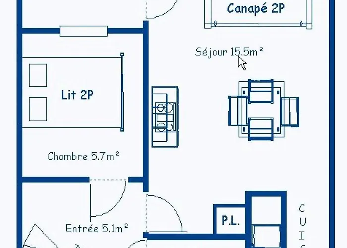 Corniche - Proche De La Base De Loisir Avec Terrasse Mae-0903 Διαμέρισμα *